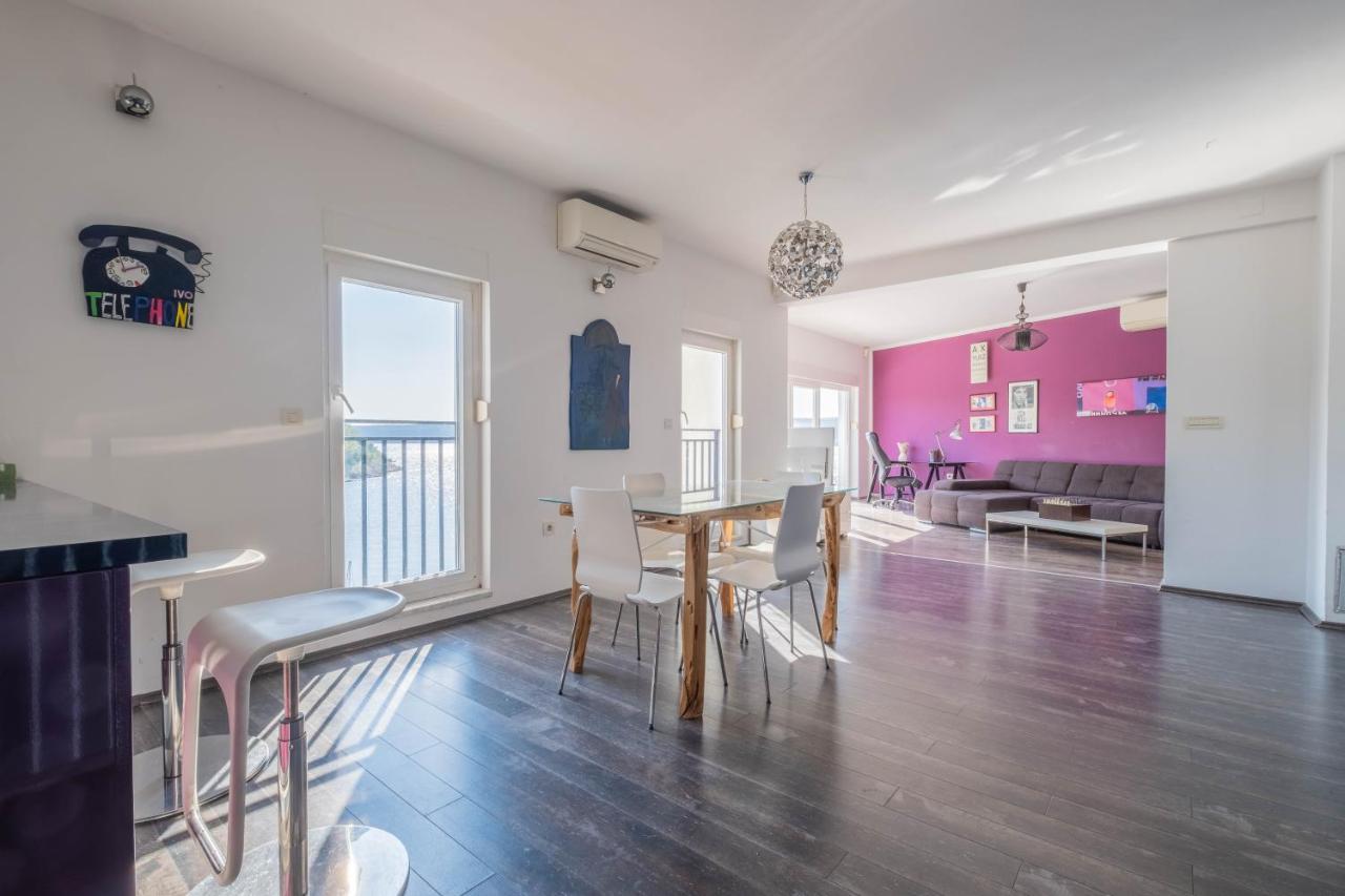 Apartman Ahel Jadranovo Bagian luar foto